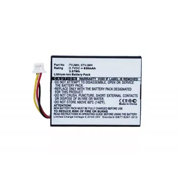 Bateria de backup para dispositivo de armazenamento CoreParts MBXRC-BA008 iões de lítio (Li-Ion) 830 mAh