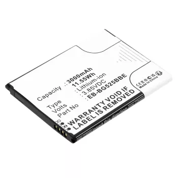 Peça sobresselente para telemóvel CoreParts MBXSA-BA0202 pilha preto
