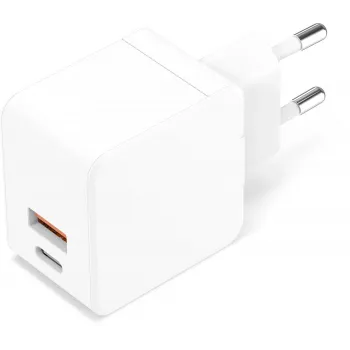 Carregador móvel CoreParts MBXUSB-AC0004 universal branco AC carregamento rápido interior