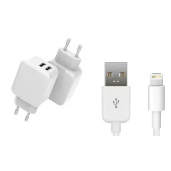 Carregador móvel CoreParts MBXUSB-AC0007 smartphone branco AC interior