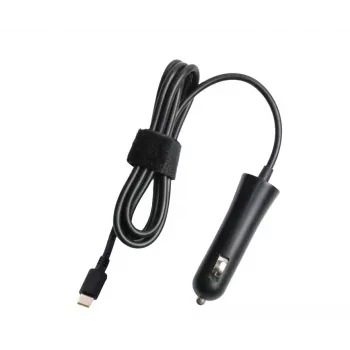 CoreParts Carregador automóvel USB-C 65 W, DC 12-24 V, para portáteis e telemóveis
