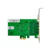 Placa de rede MicroConnect MC-PCIEX1-82575 PCIe x1 Intel 82575 adaptador Ethernet