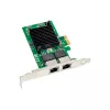 Placa de rede MicroConnect MC-PCIEX1-82575 PCIe x1 Intel 82575 adaptador Ethernet
