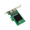 Placa de rede MicroConnect MC-PCIEX1-82575 PCIe x1 Intel 82575 adaptador Ethernet