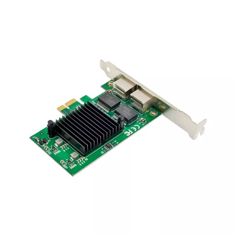 Placa de rede MicroConnect MC-PCIEX1-82575 PCIe x1 Intel 82575 adaptador Ethernet