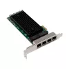 Placa de rede PCIe x1 MicroConnect MC-PCIEX1-82575-Q com controlador Intel 82575