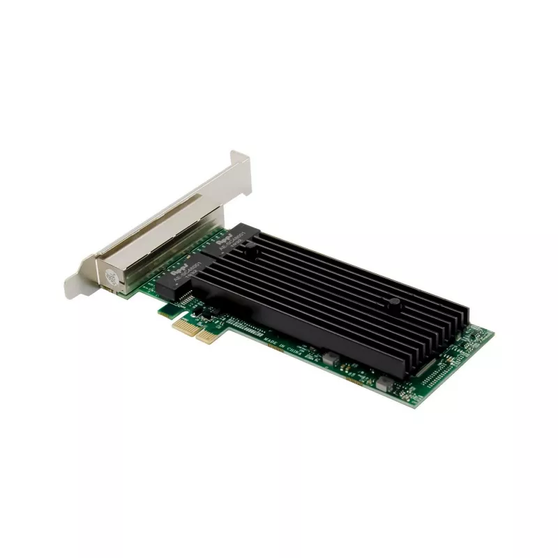 MicroConnect MC-PCIEX1-82576-Q Placa de rede Gigabit de quatro portas, PCIe x1, Intel 82576