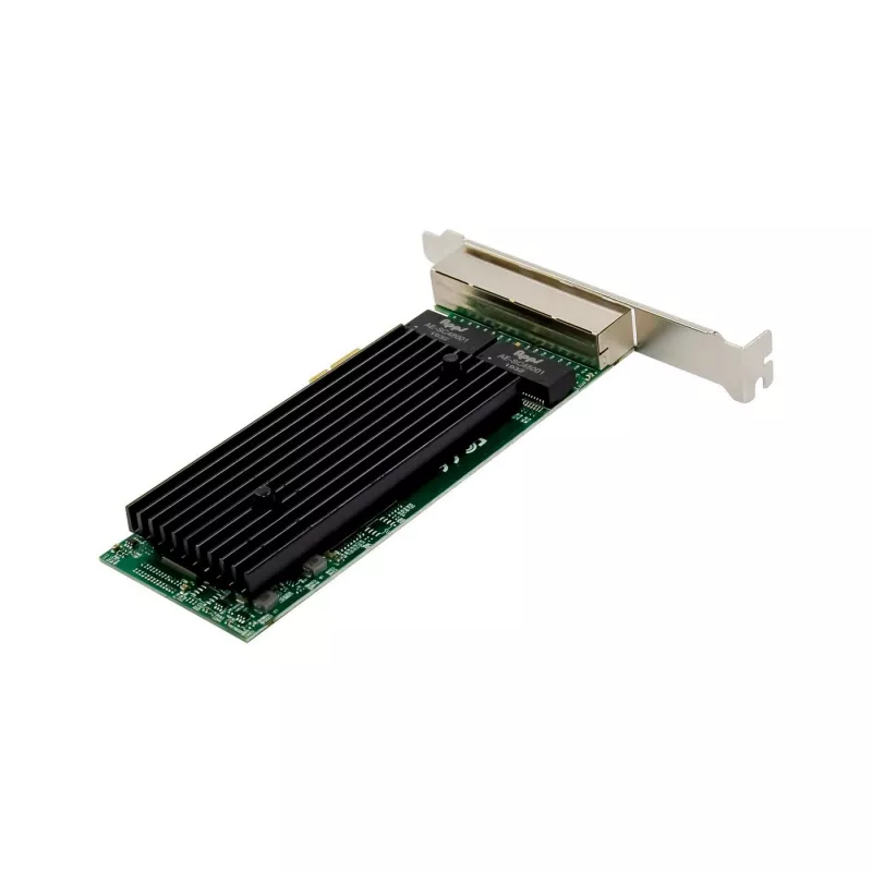 MicroConnect MC-PCIEX1-82576-Q Placa de rede Gigabit de quatro portas, PCIe x1, Intel 82576