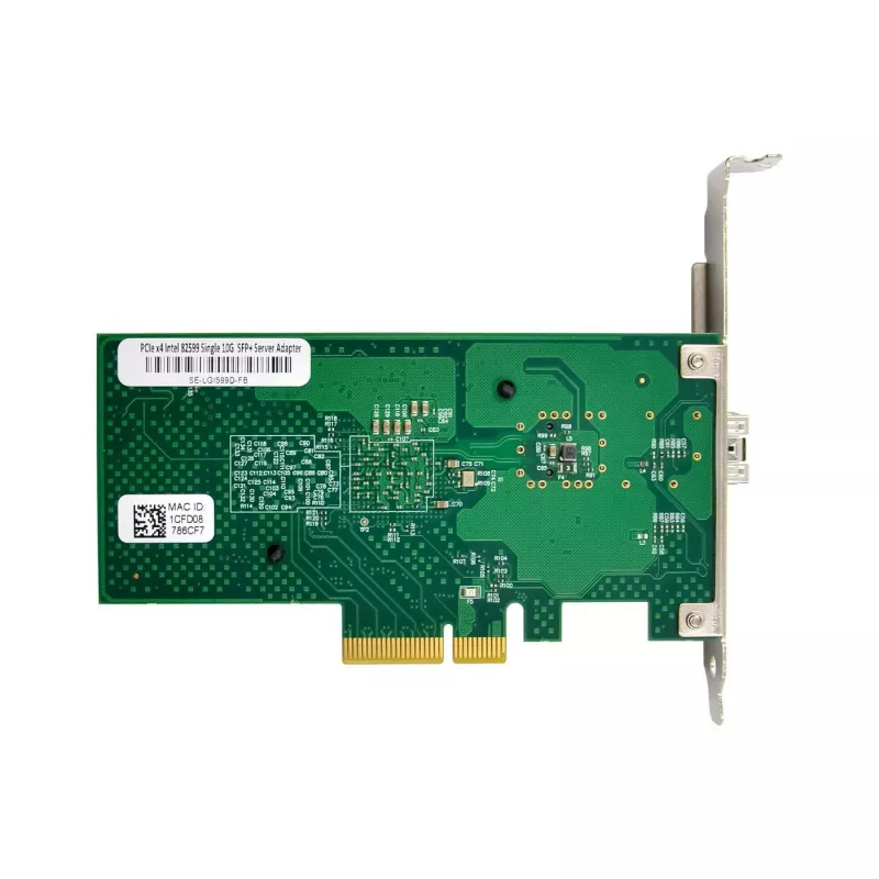 Placa de rede MicroConnect X520-DA1 PCIe x4 — Dual-Port 10GbE SFP+