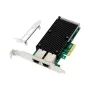 Placa de rede MicroConnect X550-T2 PCIe x4 Dual Port 10GbE