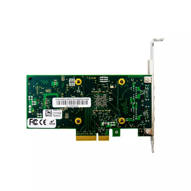 Placa de rede MicroConnect X550-T2 PCIe x4 Dual Port 10GbE
