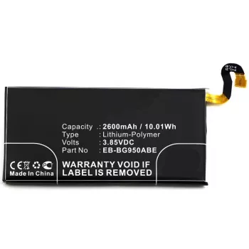 CoreParts MOBX-BAT-SMG950SL peça de substituição para telemóvel bateria preto