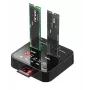 Duplicador de media CoreParts MS-CLONER-M2-SD preto USB Type-C M.2