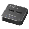 Estação de acoplamento para unidade de armazenamento CoreParts MS-CLONER-NVME USB 3.2 Gen 2 (3.1 Gen 2) Type-C preto