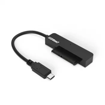 CoreParts MSUB3305 Caixa para unidade de armazenamento HDD/SSD Caixa preta