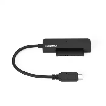 CoreParts MSUB3305 Caixa para unidade de armazenamento HDD/SSD Caixa preta
