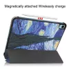 CoreParts TABX-IP10-COVER13 Capa rígida dobrável em três para iPad de 10.ª geração, estilo Starry Sky