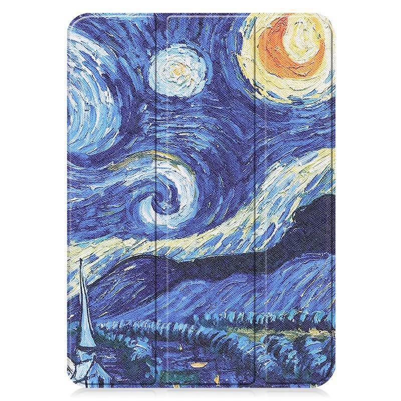 CoreParts TABX-IP10-COVER13 Capa rígida dobrável em três para iPad de 10.ª geração, estilo Starry Sky