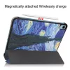 CoreParts TABX-IP10-COVER13 Capa rígida dobrável em três para iPad de 10.ª geração, estilo Starry Sky