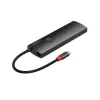 MicroConnect USB3.2CCOM20 Mini dock USB-C para HDMI, 4K 60Hz, RJ45, 3x USB-A
