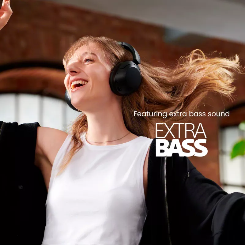 Sony WH-XB910N - preto, sem fios, chamadas/música, 7 - 25000 Hz, 252 g, Auscultadores, preto
