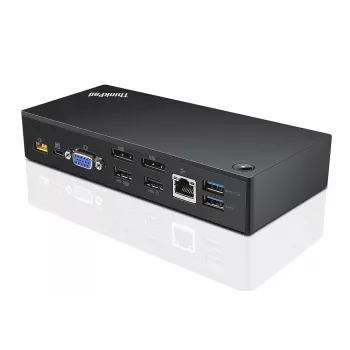 Lenovo ThinkPad USB-C com fios USB 3.2 Gen 1 Type-C preto Ethernet 90W
