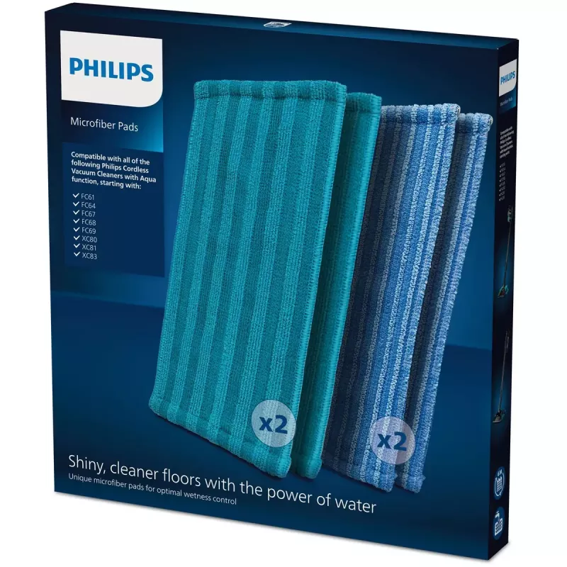 Acessório Philips Rechargeable Stick XV1700/01 almofadas de microfibra
