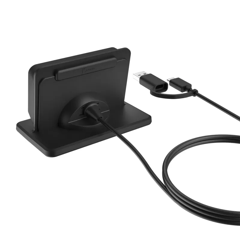 j5create JUR261 USB™ suporte para leitor de cartões inteligentes / CAC, USB Type-A/USB Type-C, preto, 95 g