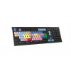 Teclado Logickeyboard Avid Media Composer ASTRA 2 com retroiluminação PC alemão (LKB-MCOM4-A2PC-DE)