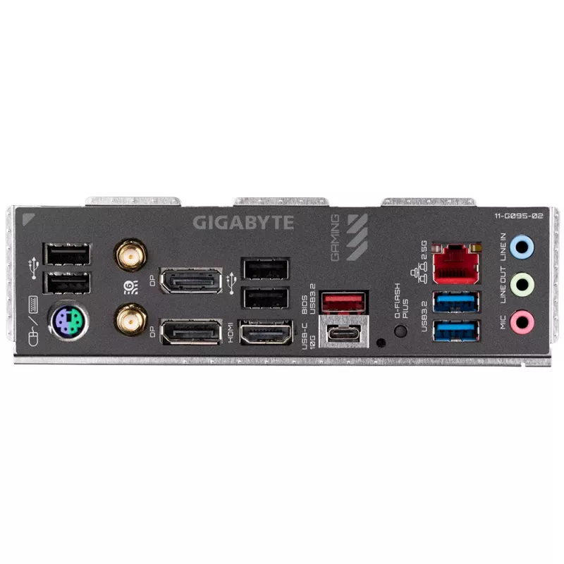 Placa-mãe GIGABYTE B650M GAMING X AX — AMD B650, Socket AM5, Micro ATX, DDR5, 4 DIMM, 2x M.2, Wi‑Fi 6E, 2.5GbE