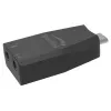 Adaptador de áudio externo USB Speedlink VIGO USB — interface USB, entrada de auscultadores 3,5 mm, preto, 8 g