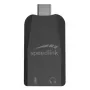 Adaptador de áudio externo USB Speedlink VIGO USB — interface USB, entrada de auscultadores 3,5 mm, preto, 8 g