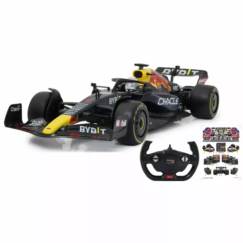 Carro desportivo elétrico Jamara Oracle Red Bull Racing RB18 1:12 700 g 7 pilhas