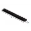 Régua de escovas autocolante DeLOCK 15 mm comprimento 5 m preto