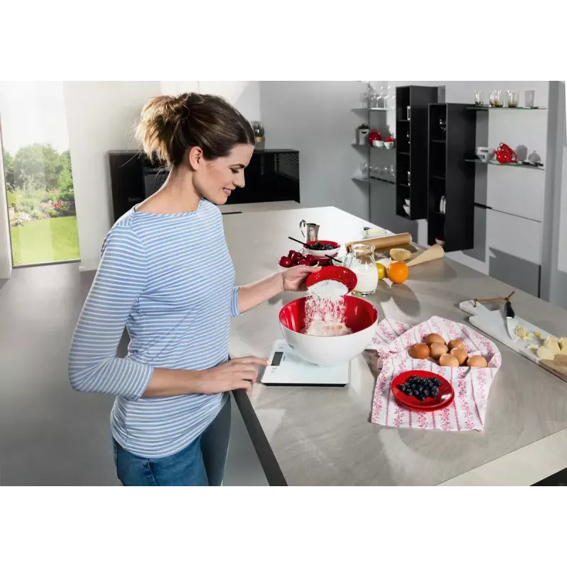 Balança de cozinha eletrónica Soehnle Page Comfort 400 branca