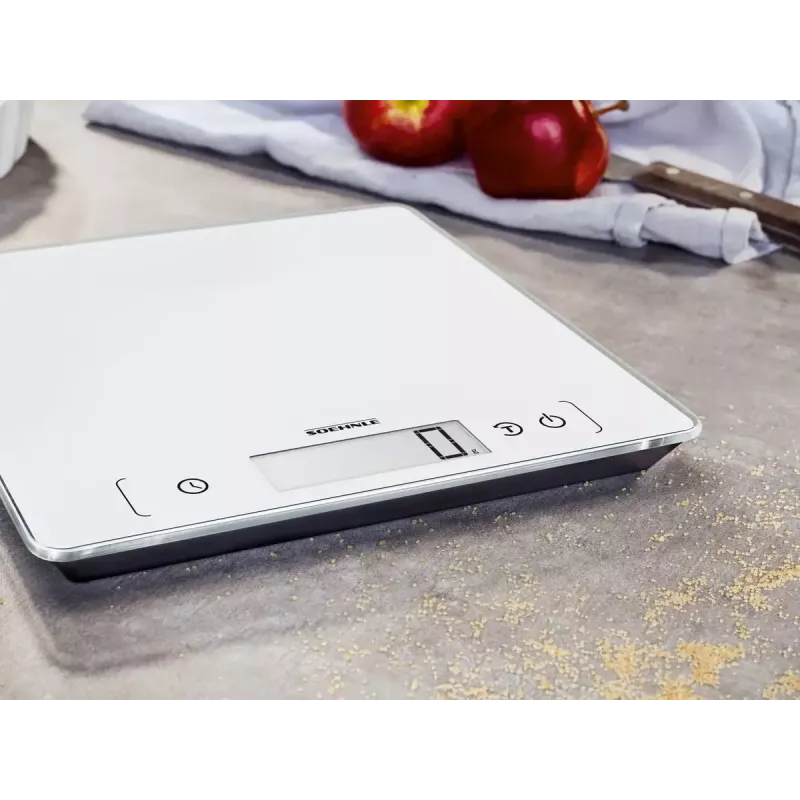 Balança de cozinha eletrónica Soehnle Page Comfort 400 branca
