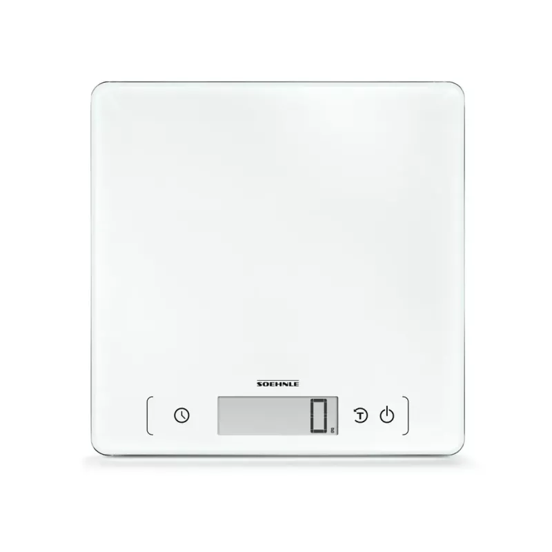 Balança de cozinha eletrónica Soehnle Page Comfort 400 branca