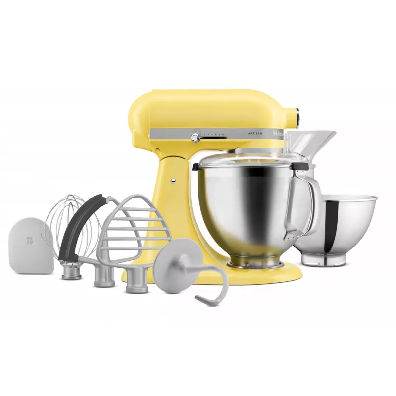 Batedeira KitchenAid 5KSM195PSEBT 300 W aço inoxidável, amarelo