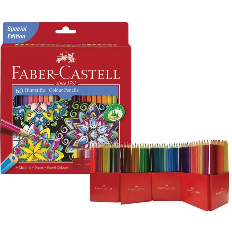 Conjunto de lápis de cor Faber-Castell 111260