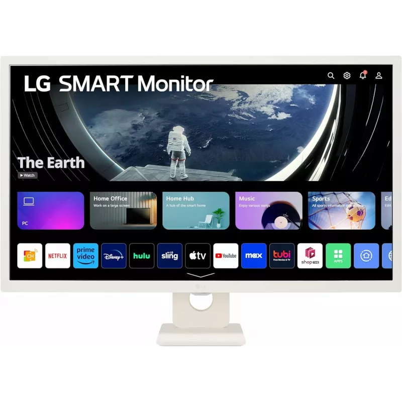 Monitor de computador LG 32SR50F-W 80 cm (31,5 polegadas) 1920 x 1080 píxeis Full HD LED branco
