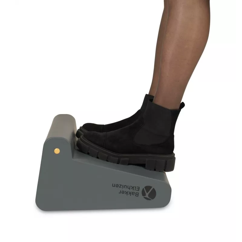 Apoio para os pés BakkerElkhuizen No.3 cinzento espuma HDPE borracha 150 kg
