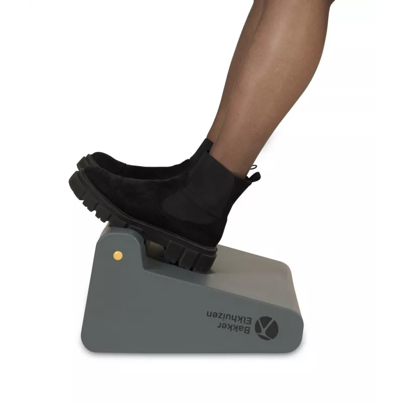 Apoio para os pés BakkerElkhuizen No.3 cinzento espuma HDPE borracha 150 kg