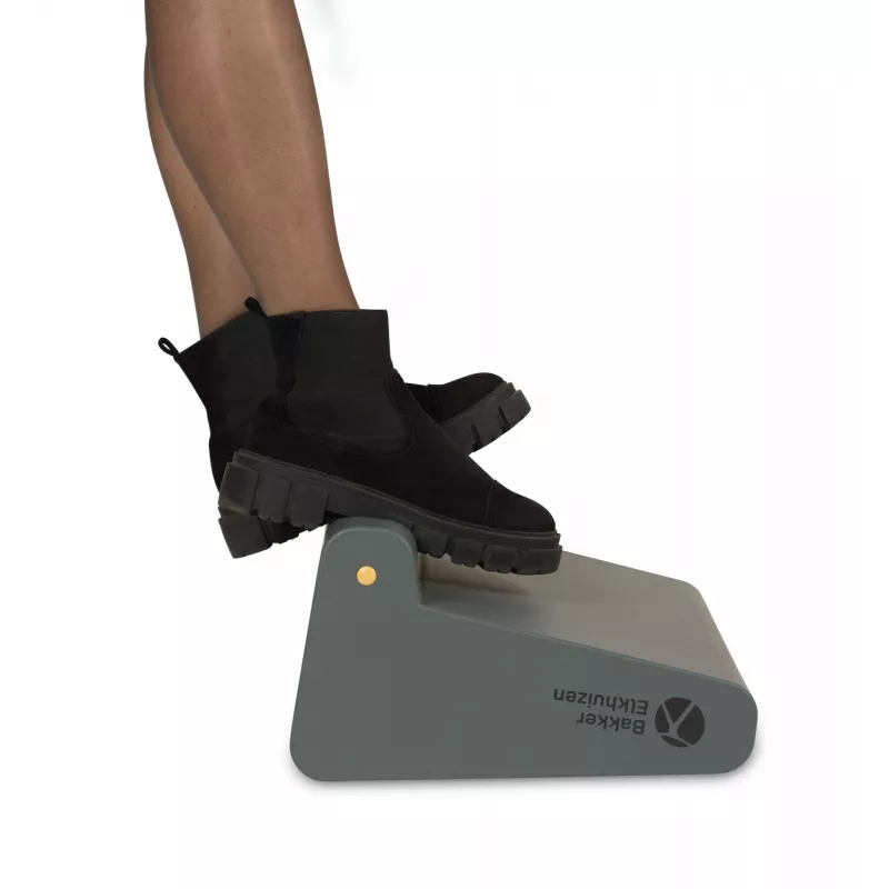 Apoio para os pés BakkerElkhuizen No.3 cinzento espuma HDPE borracha 150 kg