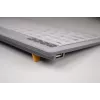 BakkerElkhuizen UltraBoard 950 V2 DE Qwertz, com fios, USB, interruptores de tesoura, QWERTZ, cinzento-escuro, cinzento-claro