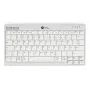 BakkerElkhuizen UltraBoard 950 V2 Wireless DE Qwertz, Tenkeyless (80 - 87%), com fios e sem fios, USB + Bluetooth, interruptores de tesoura, QWERTZ, cinzento-escuro, cinzento-claro