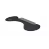 Apoio de antebraço BakkerElkhuizen ErgoSlider+ assimétrico, preto, cinzento-escuro, amarelo, aglomerado de partículas, plástico, poliuretano (PU), aço, fixação por aperto, Taiwan, 310 mm, 665 mm