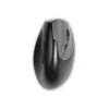 Rato BakkerElkhuizen Handshake direito, para destros, design vertical, ótico, RF sem fios + Bluetooth + USB Type-C, 6400 DPI, preto, cinzento