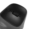 Rato BakkerElkhuizen PRF Pro esquerdo, para canhotos, design vertical, ótico, RF sem fios + Bluetooth + USB Type-C, 2400 DPI, preto, cinzento