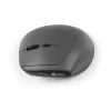 Rato BakkerElkhuizen MidWay direito, para destros, design vertical, ótico, RF sem fios + Bluetooth + USB Type-C, 2400 DPI, cinzento, preto