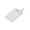 BakkerElkhuizen UltraBoard 955 V2 Numeric, USB, 22, portátil/PC, 1,5 m, cinzento-escuro, cinzento-claro